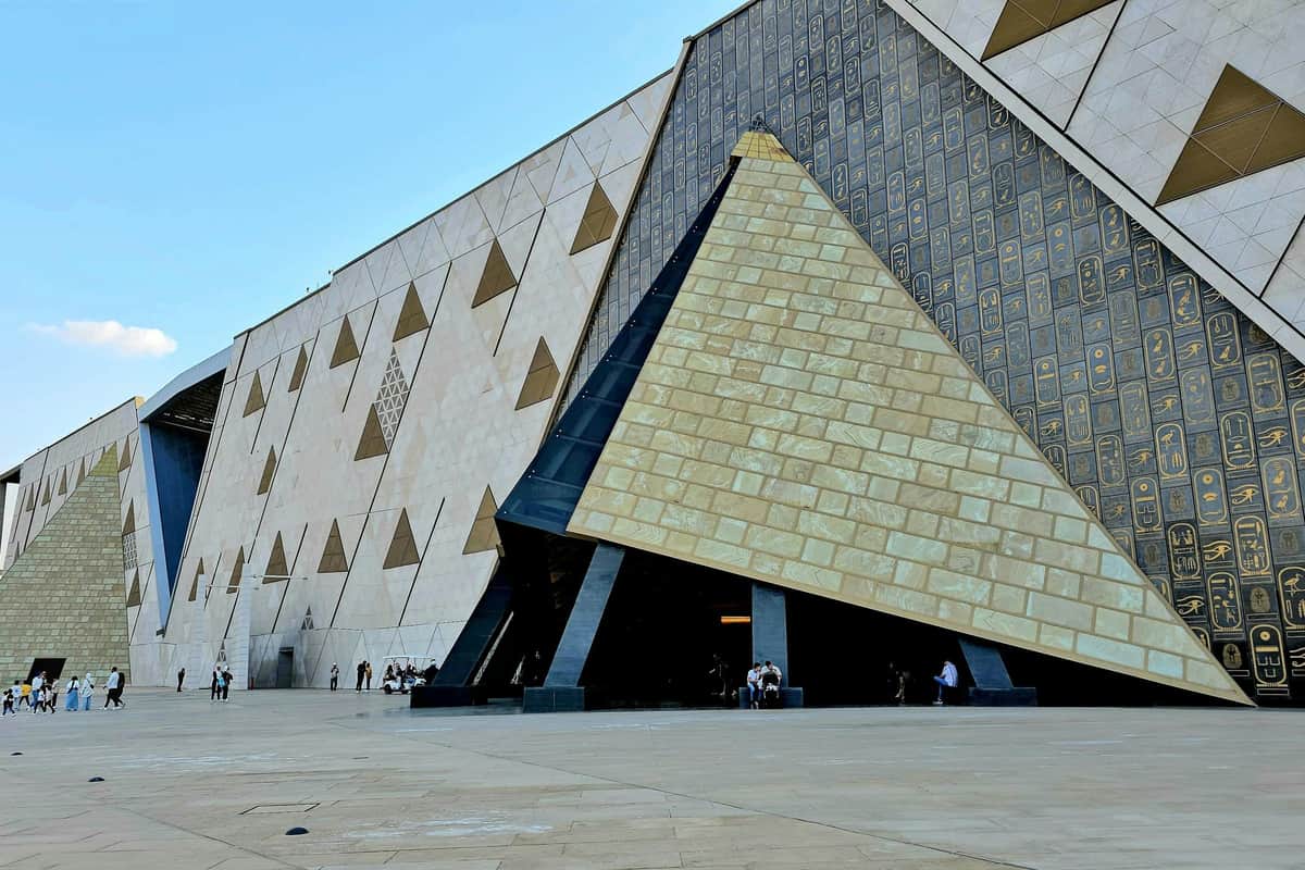 Pyramids of Giza + Grand Egyptian Museum (GEM): Entry Ticket + Optional Tour Entrance to Grand Egyptian Museum