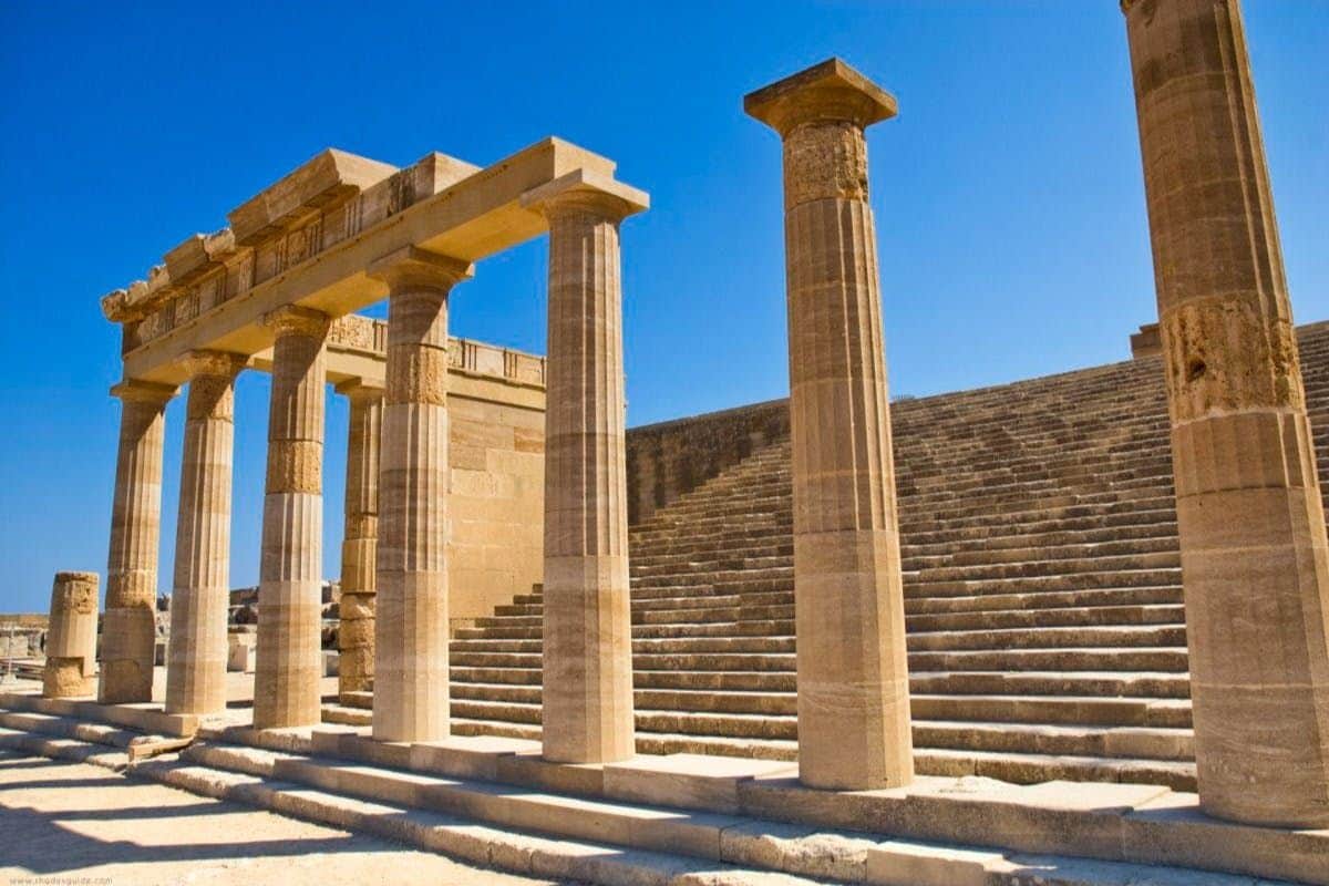 Acropolis of Lindos: Entry Ticket + Digital Hellenic Heritage Guide Acropolis of Lindos