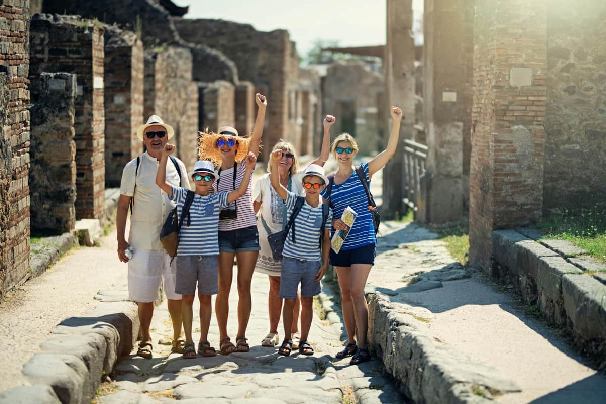 Family in Pompeii