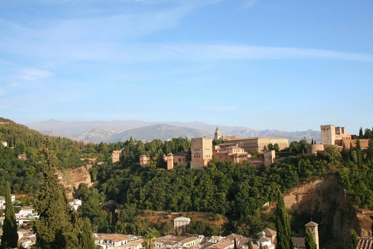 the Alhambra from outside