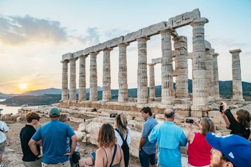 Cape Sounion & Temple of Poseidon: Morning or Sunset Small-Group Tour + Transfer
