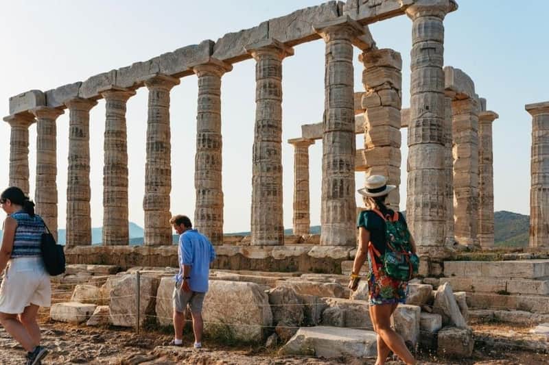 Cape Sounion & Temple of Poseidon: Sunset Tour from Athens