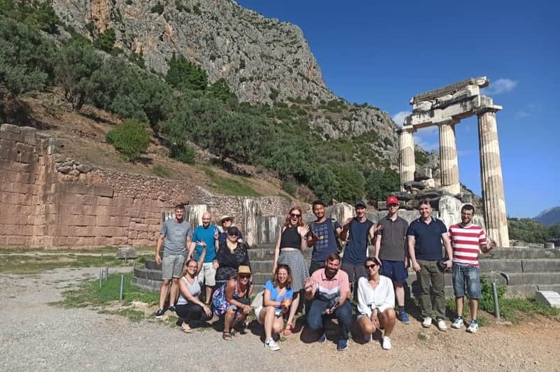 Delphi: VR Tour + Transport from Athens (Without Entry)