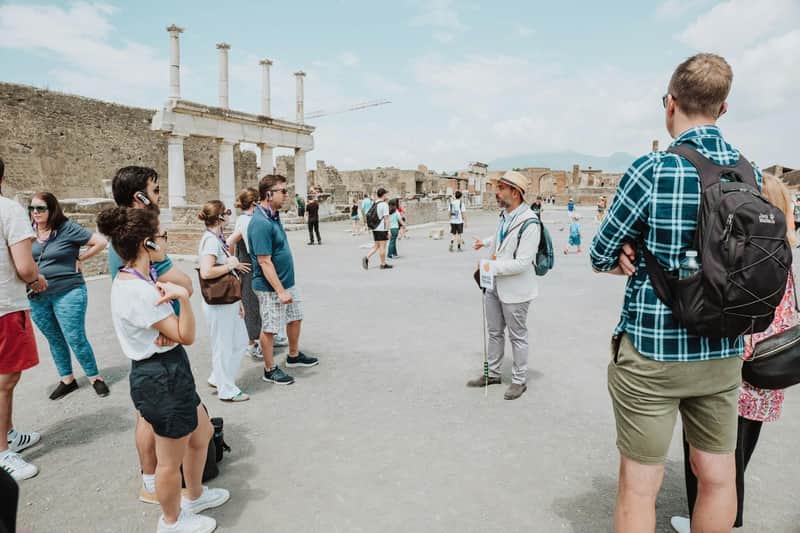 Pompeii & Herculaneum: Small Group Guided Tour from Sorrento