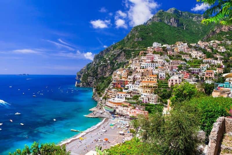 Pompeii, Amalfi Coast & Positano: Guided Day Tour from Rome