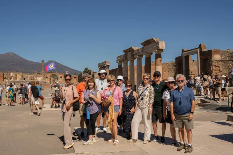 Pompeii & Sorrento: Small Group Day Trip from Rome