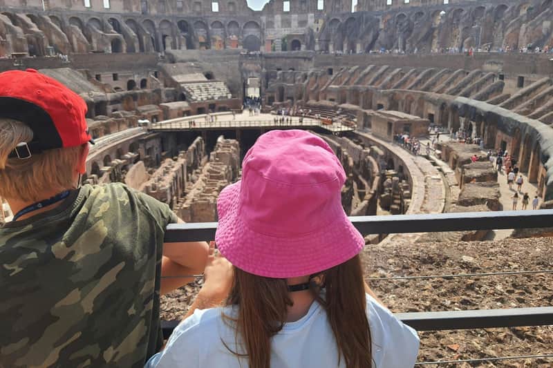 Colosseum + Small Group Guided Tour for Families Colosseum and Roman Forum