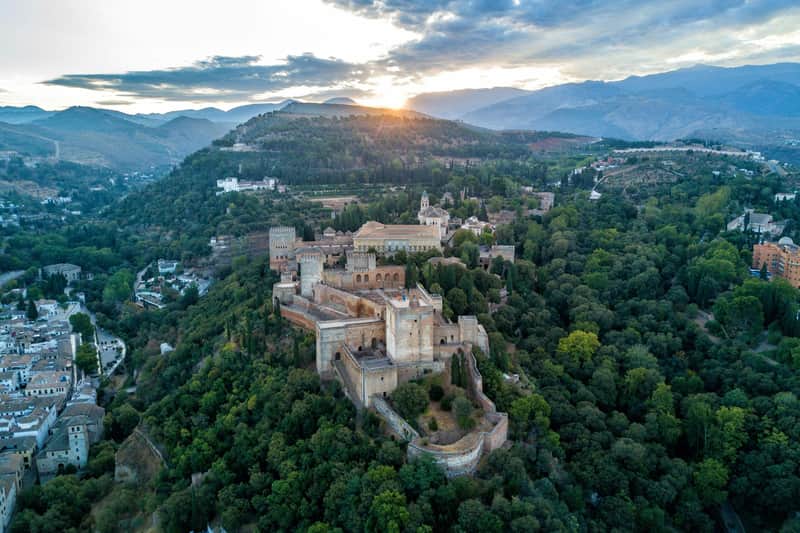 Alhambra: Skip The Line Ticket + Guided Tour panoramica de la alhambra