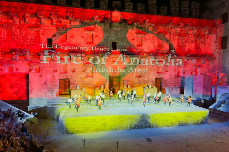 Aspendos Theater: Fire of Anatolia Dance Show Entry Ticket