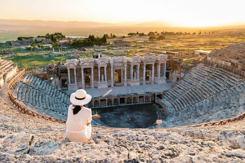 Hierapolis & Travertines of Pamukkale: Day Tour from Bodrum