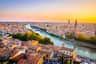 The city of Verona from above